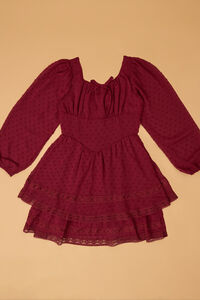 Sophia Dot Chiffon Dress - Altar'd State