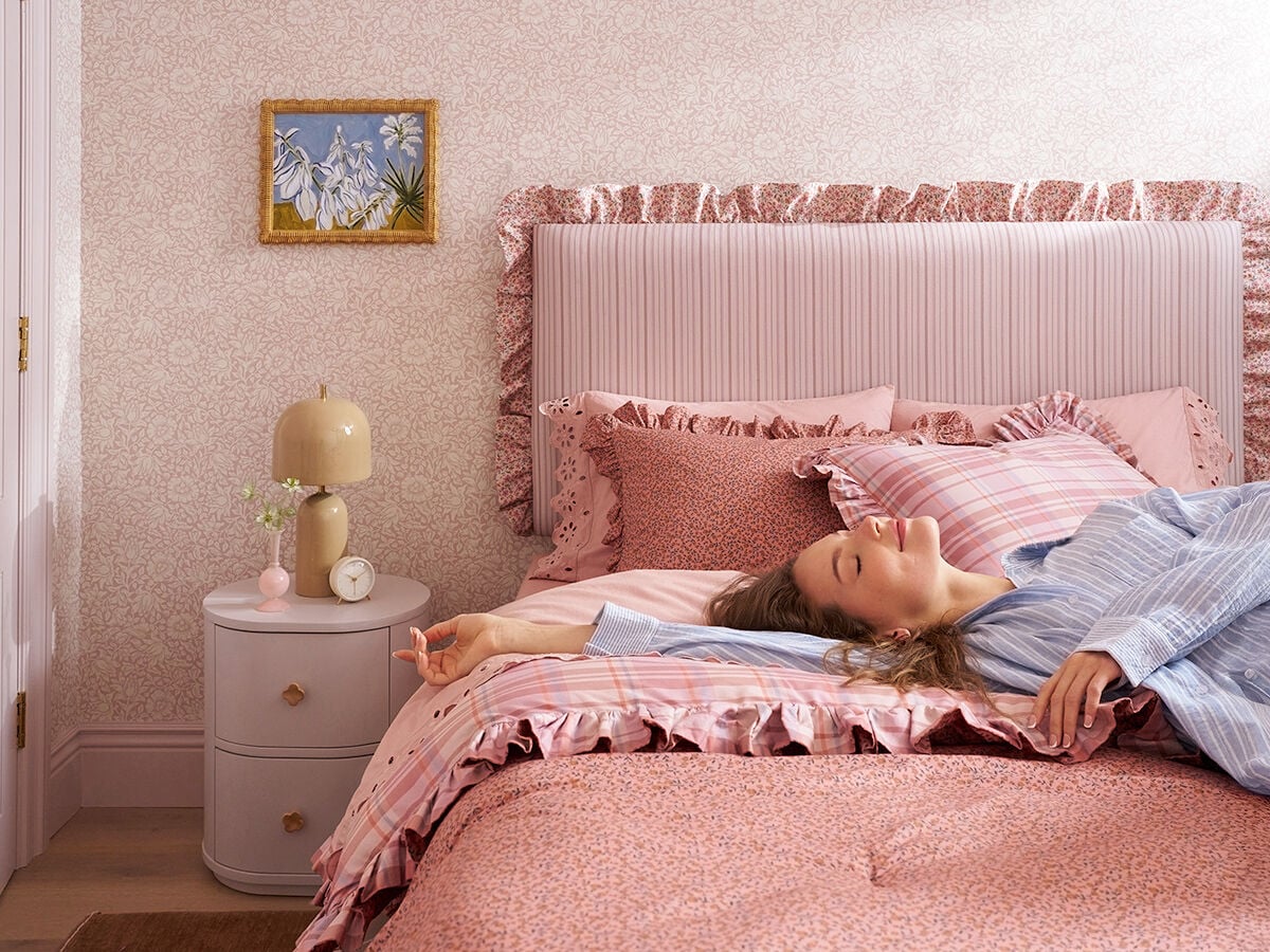 Nikki Upholstered Headboard Detail 8 - Altar'd State