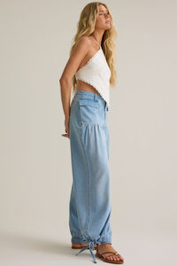 Kylie Wide Leg Denim Pant Detail 3 - Altar'd State
