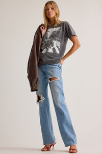 Abbey Road Beetles Oversized Tee - Altar'd State