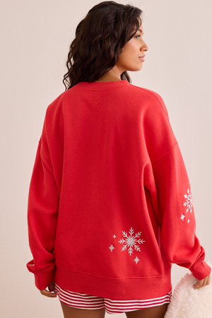 Merry Embroidered Pullover - Altar'd State - 