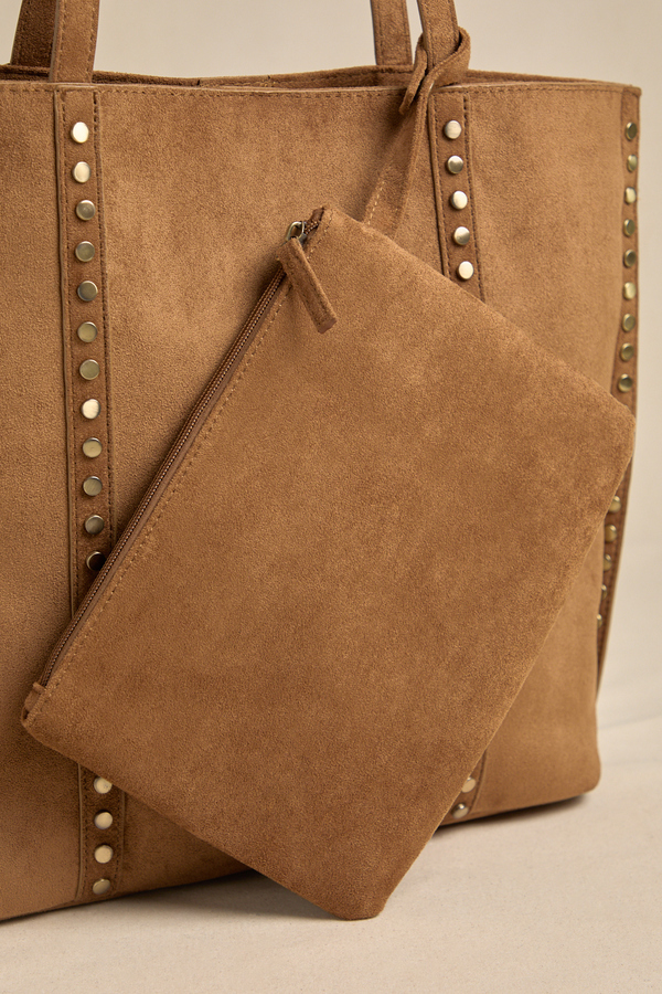 Sutton Studded Tote Detail 4 - Altar'd State