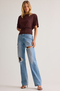 Mina Boatneck Fitted Top Detail 2 - Altar'd State
