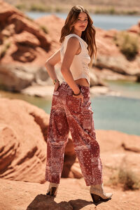 Claire Bandana Pants Detail 4 - Altar'd State