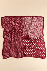Brooklyn Wine Headscarf Detail 2 - Altar'd State
