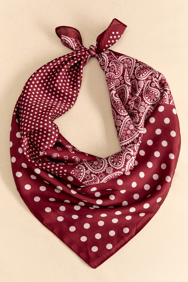 Brooklyn Wine Headscarf - Altar'd State