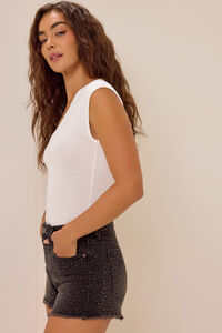 Maren Rhinestone Shorts Detail 4 - Altar'd State