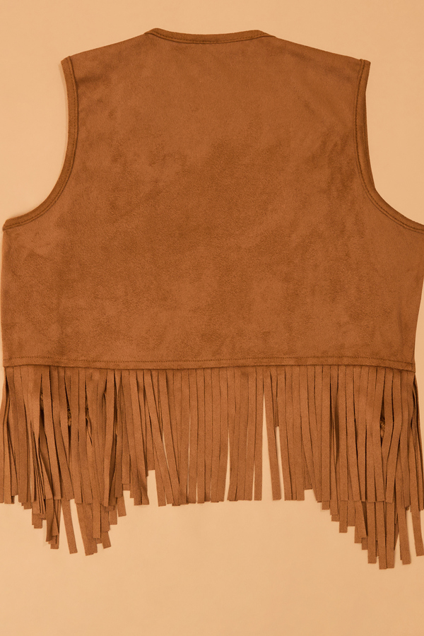 Willa Fringe Dress and Vest Set Detail 9 - Altar'd State