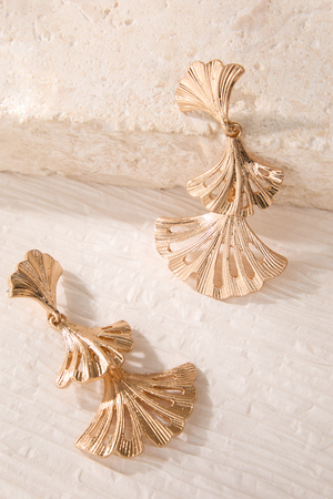 Golden Ginkgo Dangles - Altar'd State - 