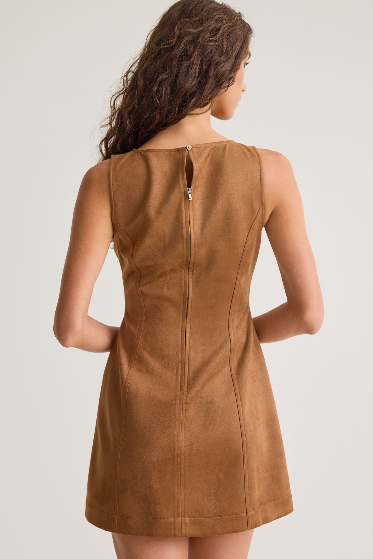 Gisele Suede Mini Dress