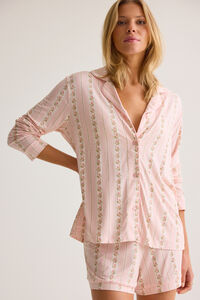 Antoinette Floral PJ Set Detail 3 - Altar'd State