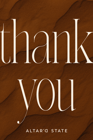 Thank You E-Gift Card - Altar'd State