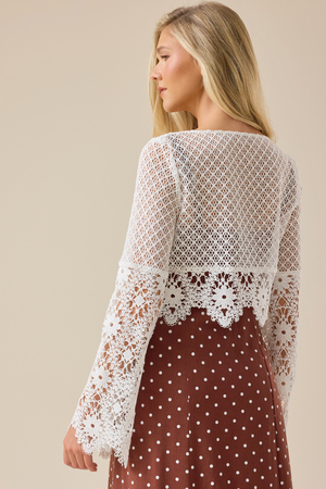Viena Crochet Kimono - Altar'd State - 