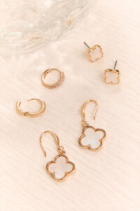 Pearl Clover Dangle Earrings - Altar'd State