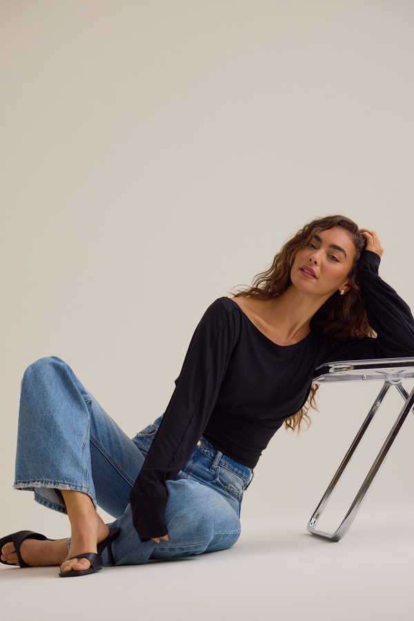 Nala Boat Neck Top Detail 6 - Altar'd State