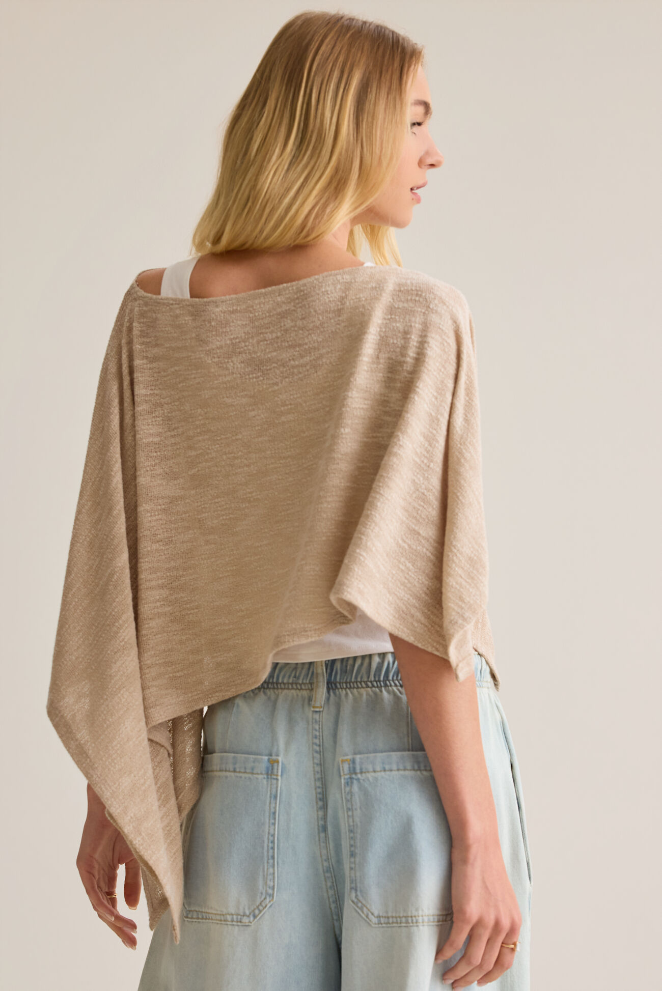 Garie Knit Poncho