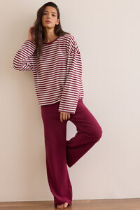 Inspire Stripe Boxy Tee Detail 2 - Altar'd State