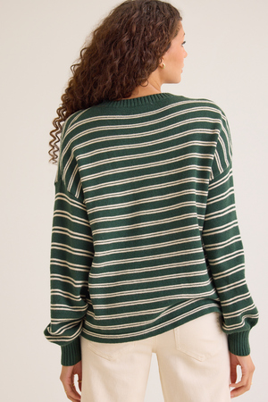 Catt Striped Sweater - Altar'd State - 