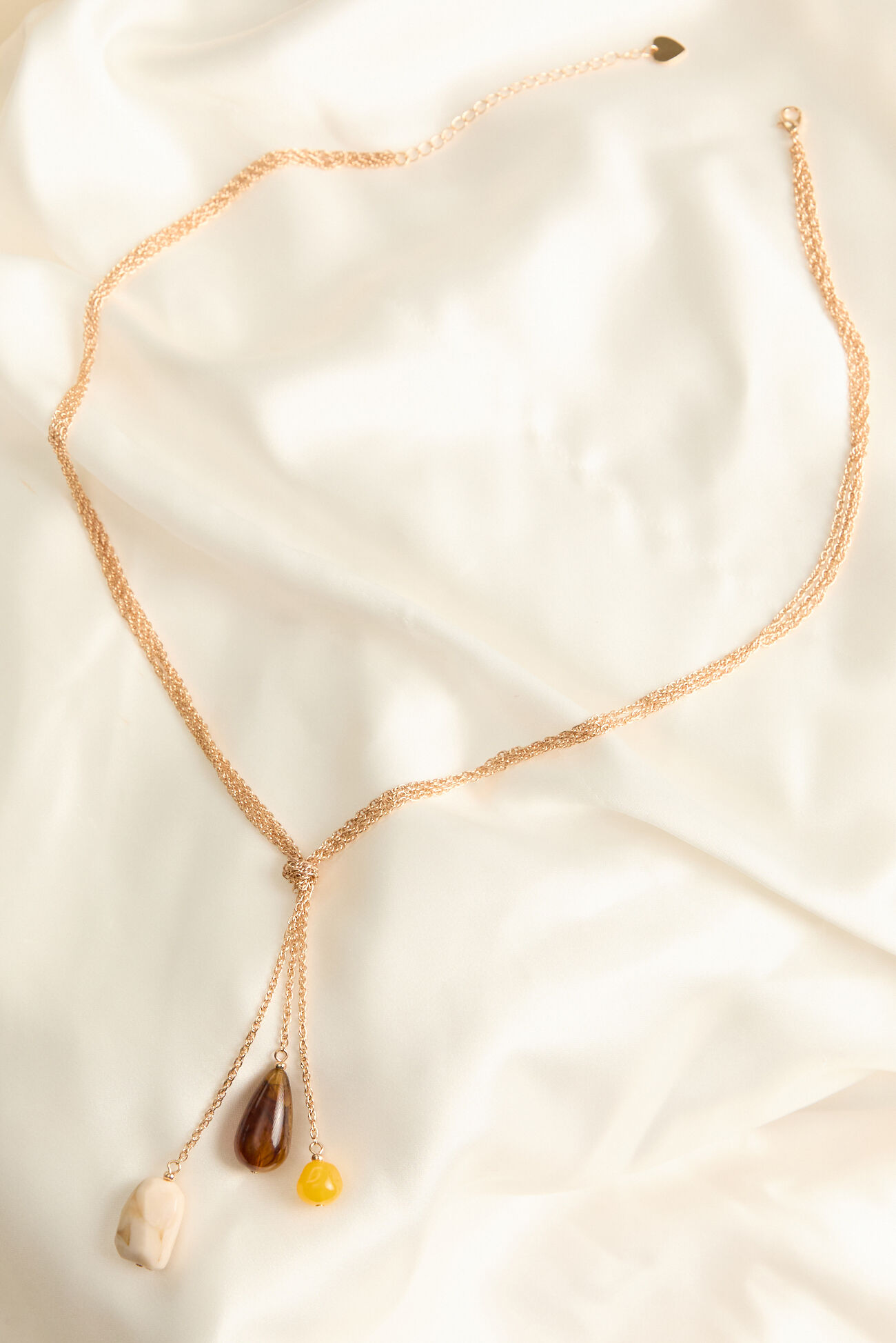 Chain Knot Y Necklace
