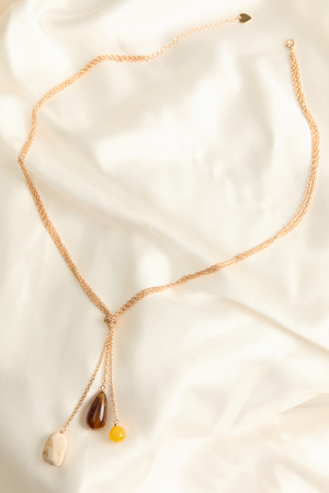 Chain Knot Y Necklace - Altar'd State - 