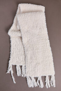 Midnight Trim Fuzzy Scarf - Altar'd State