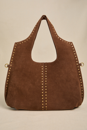 Brown Studded Tote - Altar'd State - 