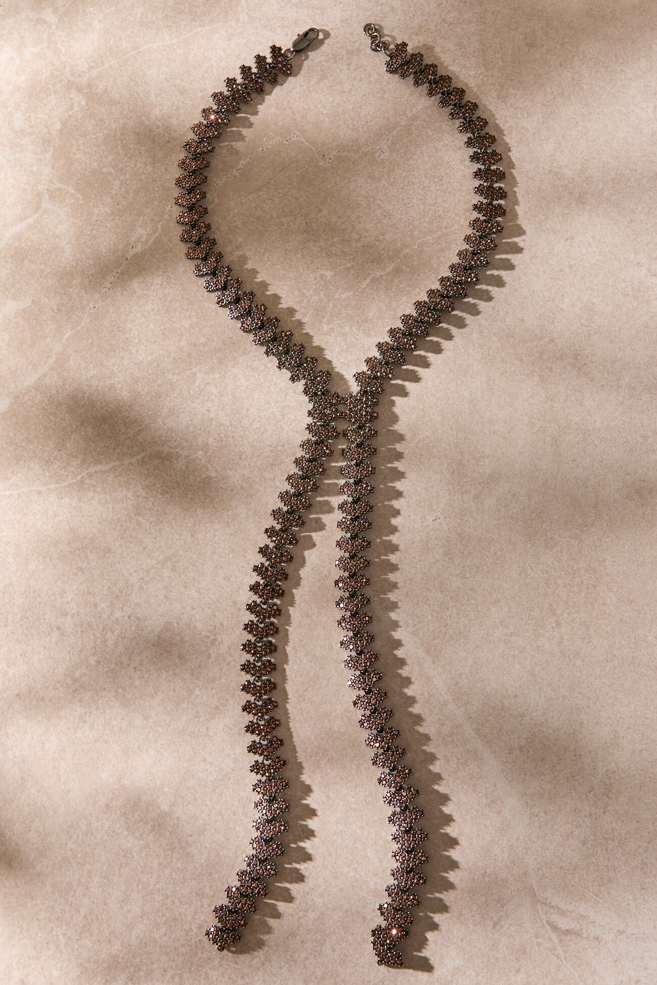 Adelaide Crystal Y Necklace