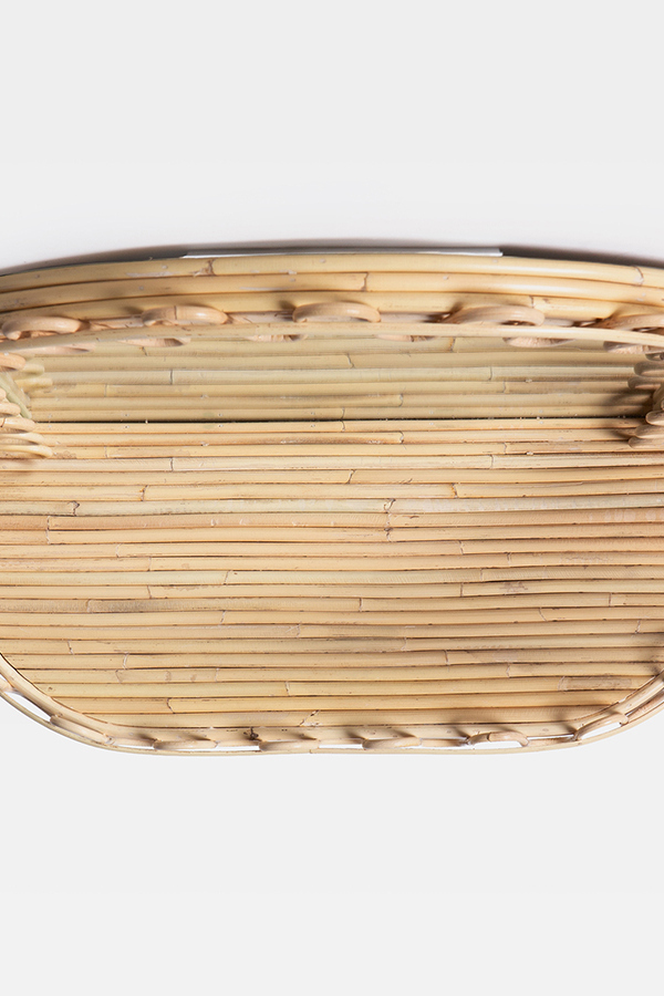 Cora Woven Shelf Mirror Detail 5 - Altar'd State