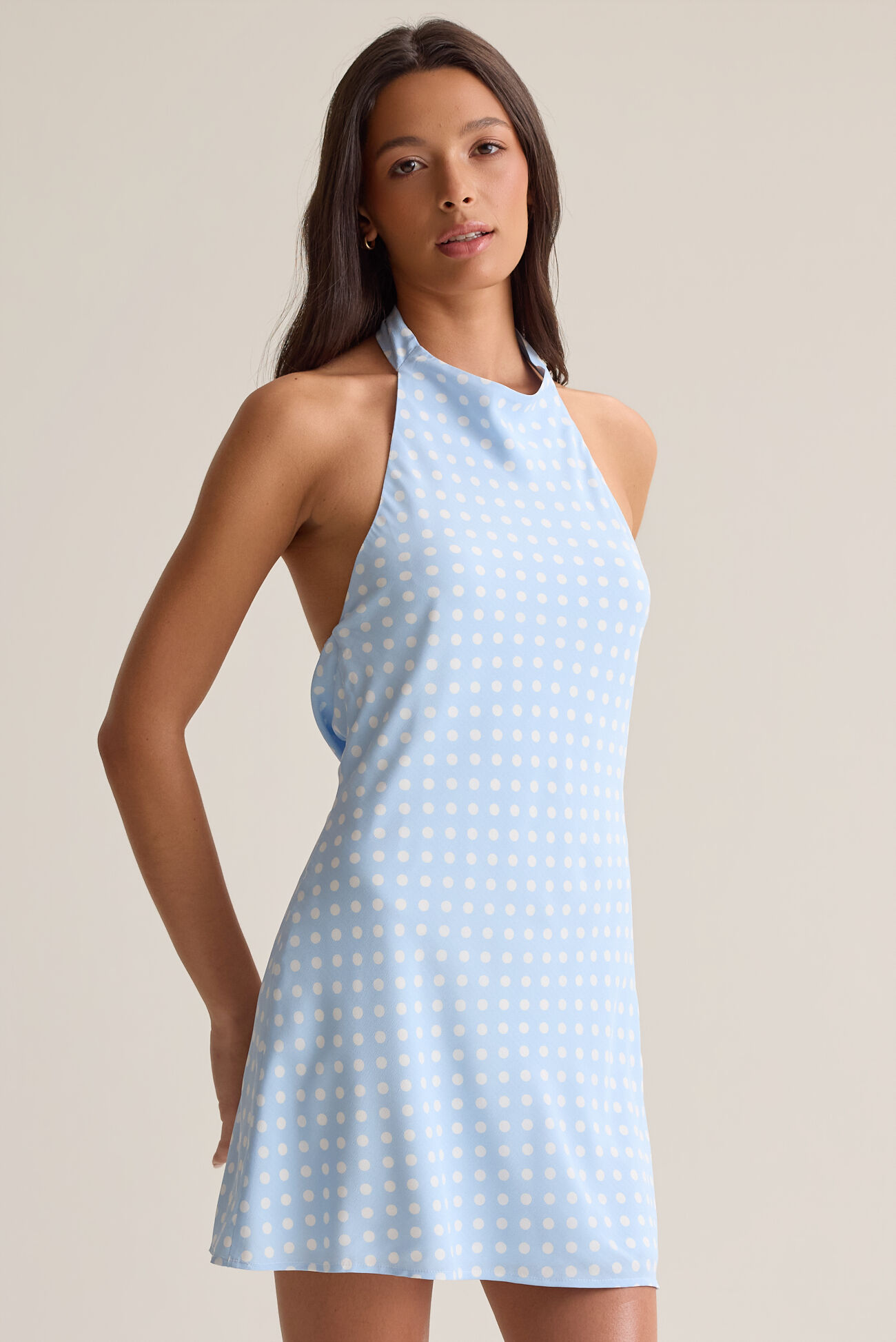 Serafina Polka Dot Mini Dress