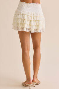 Camila Tiered Lace Mini Skirt Detail 5 - Altar'd State
