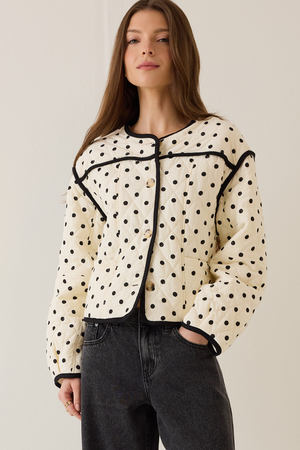 Blythe Polka Dot Jacket - Altar'd State - 