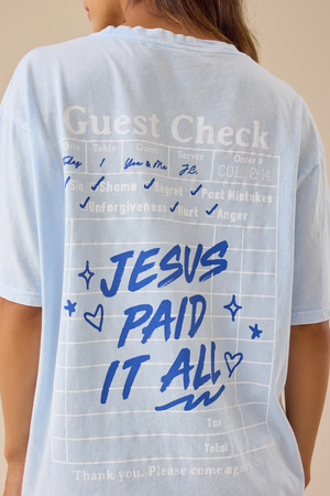 Jesus Paid It All Graphic Tee - Altar'd State - 