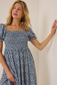 Dallas Floral Maxi Mama Dress by Rylee + Cru Detail 2 - Altar'd State