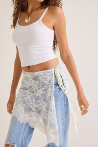 Molly Side Tie Skirt Slip Detail 2 - Altar'd State
