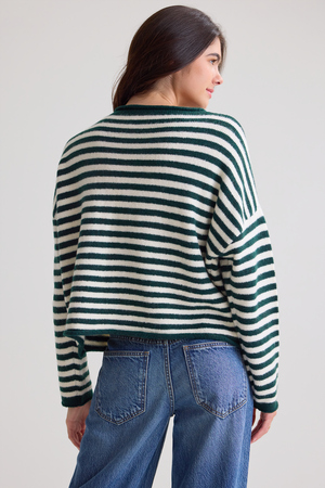Madeline Striped Cardigan - Altar'd State - 