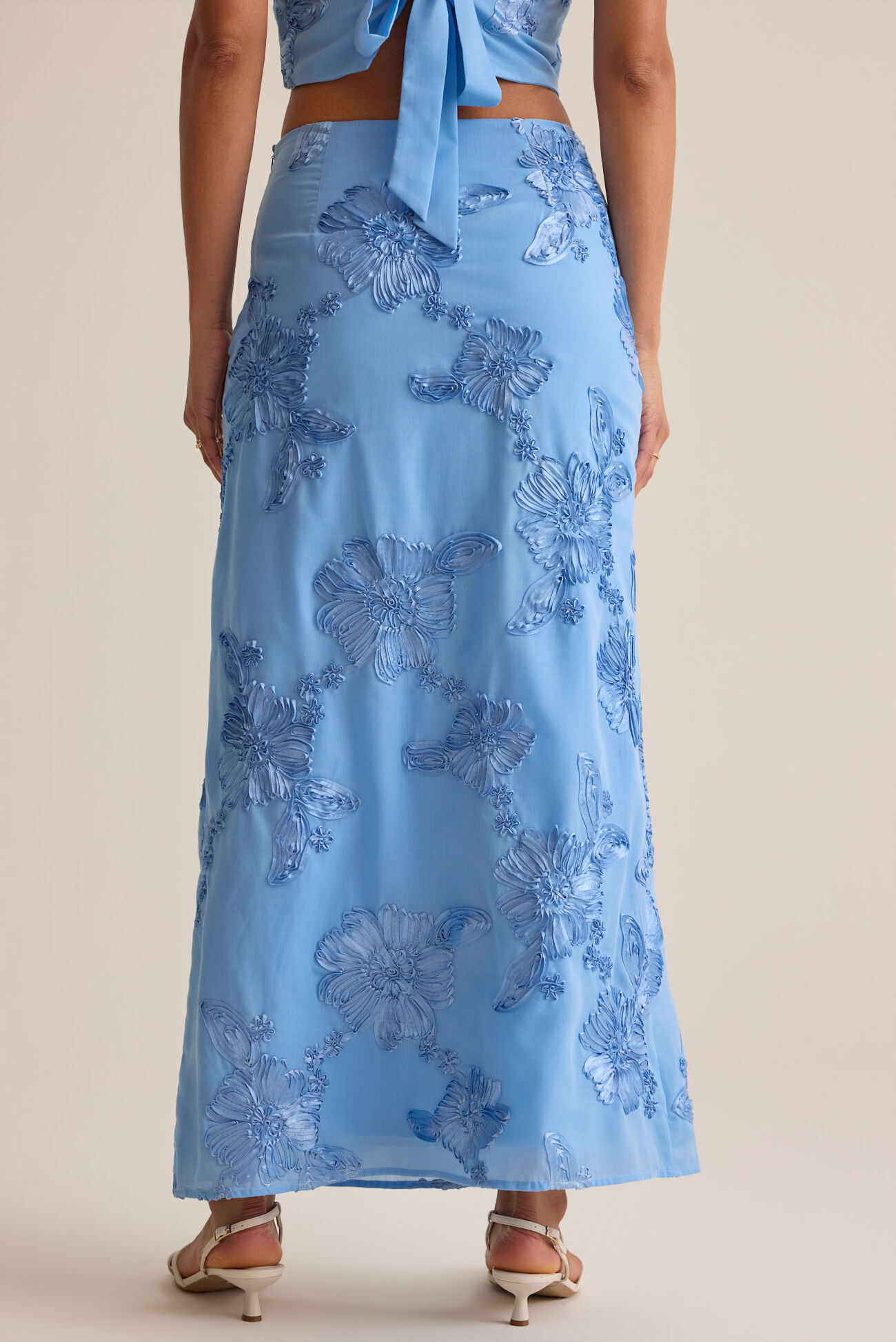 Audrey Floral Maxi Skirt