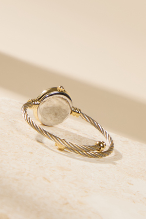 Twisted Cuff Round Watch - Altar'd State - 