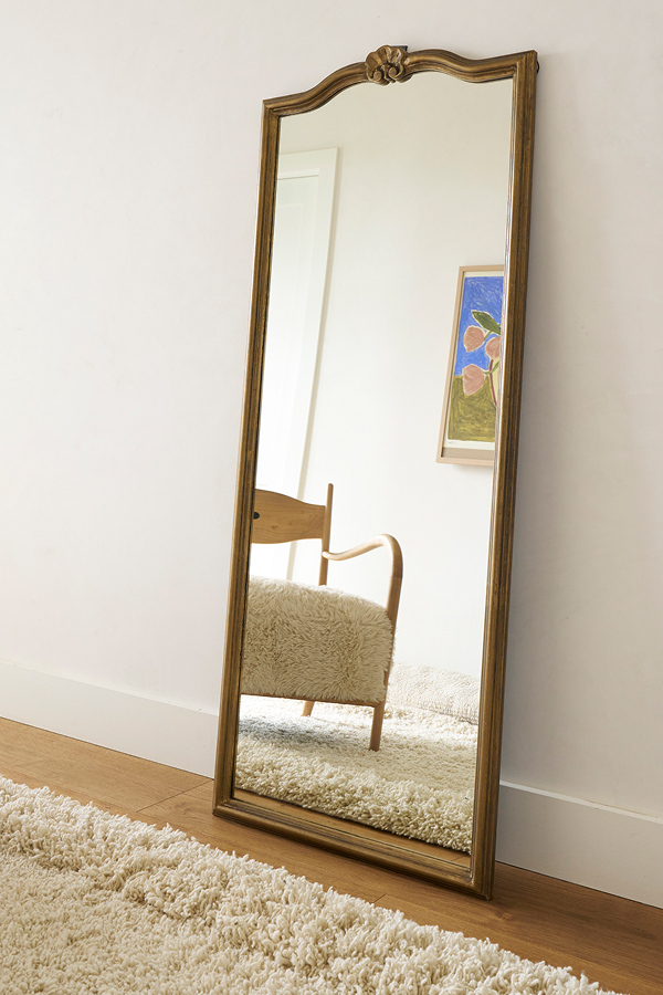 Adele Gilded Wood Mirror Detail 2 - Altar'd State