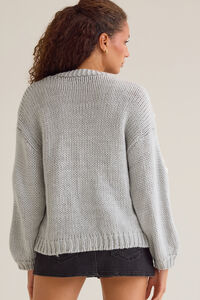 Jennie 3D Flower Cardigan Detail 6 - Altar'd State