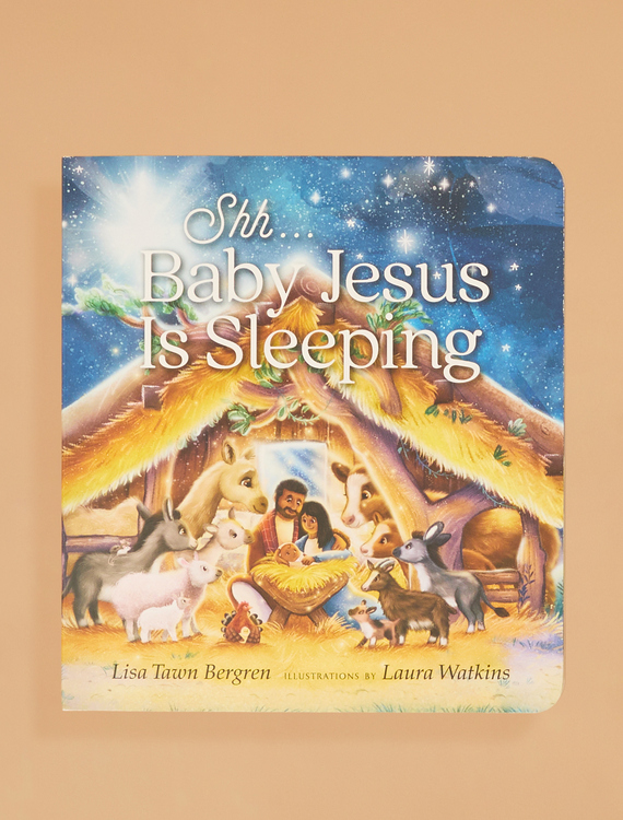Shh Baby Jesus Is Sleeping Childrens Book Detail 4 - Altar'd State