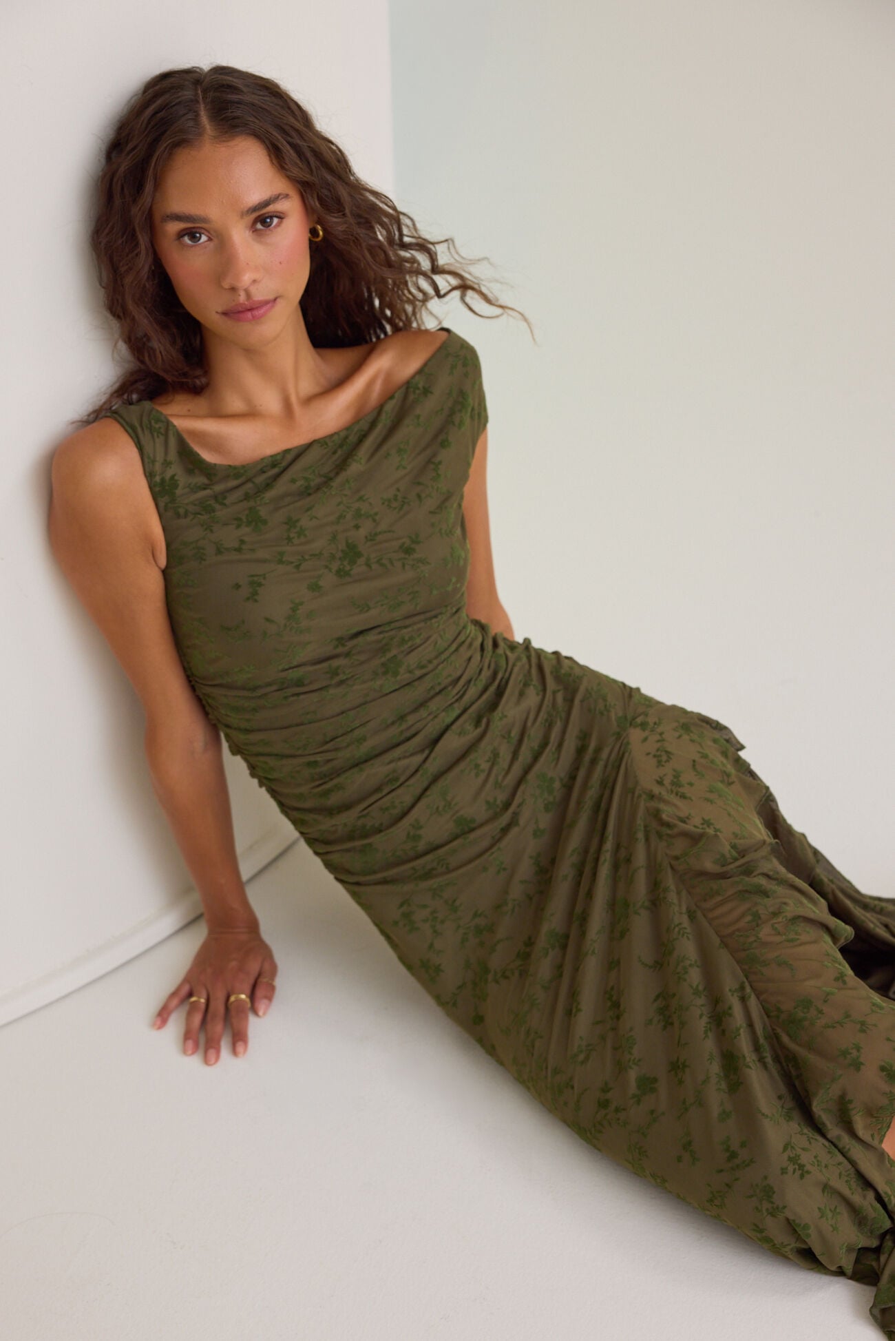 Vicky Mesh Maxi Dress