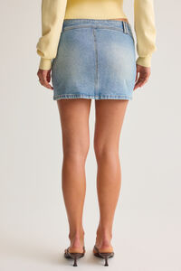 Roxanne Mini Denim Skirt Detail 4 - Altar'd State