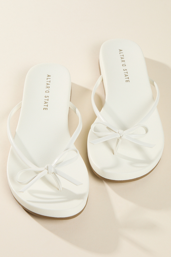 Michelle Bow Sandals Detail 4 - Altar'd State