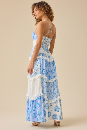 Adernlia Floral Maxi Dress - Altar'd State - 