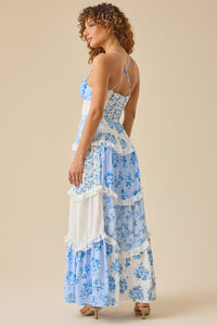 Adernlia Floral Maxi Dress Detail 5 - Altar'd State