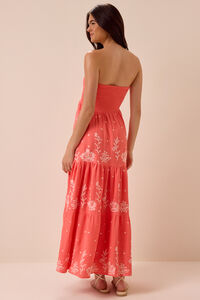 Melanie Strapless Maxi Dress Detail 5 - Altar'd State
