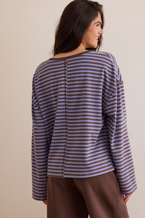 Inspire Stripe Boxy Tee - Altar'd State - 