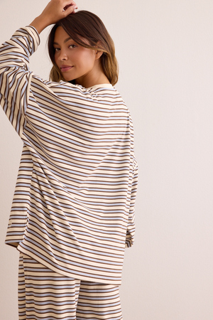 Plush Stripe Crew - Altar'd State - 