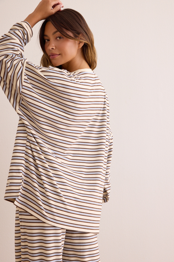 Plush Stripe Crew Detail 5 - Altar'd State