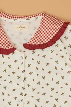 Darleen Holly Gingham Kids' Lounge Set - Altar'd State - 